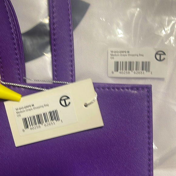 💜 Telfar Shopping Bag medium in Grape💜 100% Authentic Telfar💜 - Picture 13 of 13